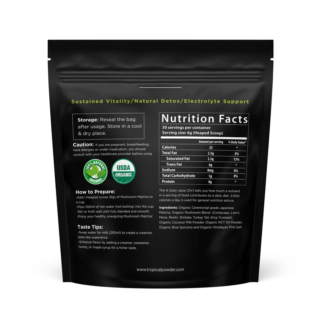 Tropical Mushroom Matcha