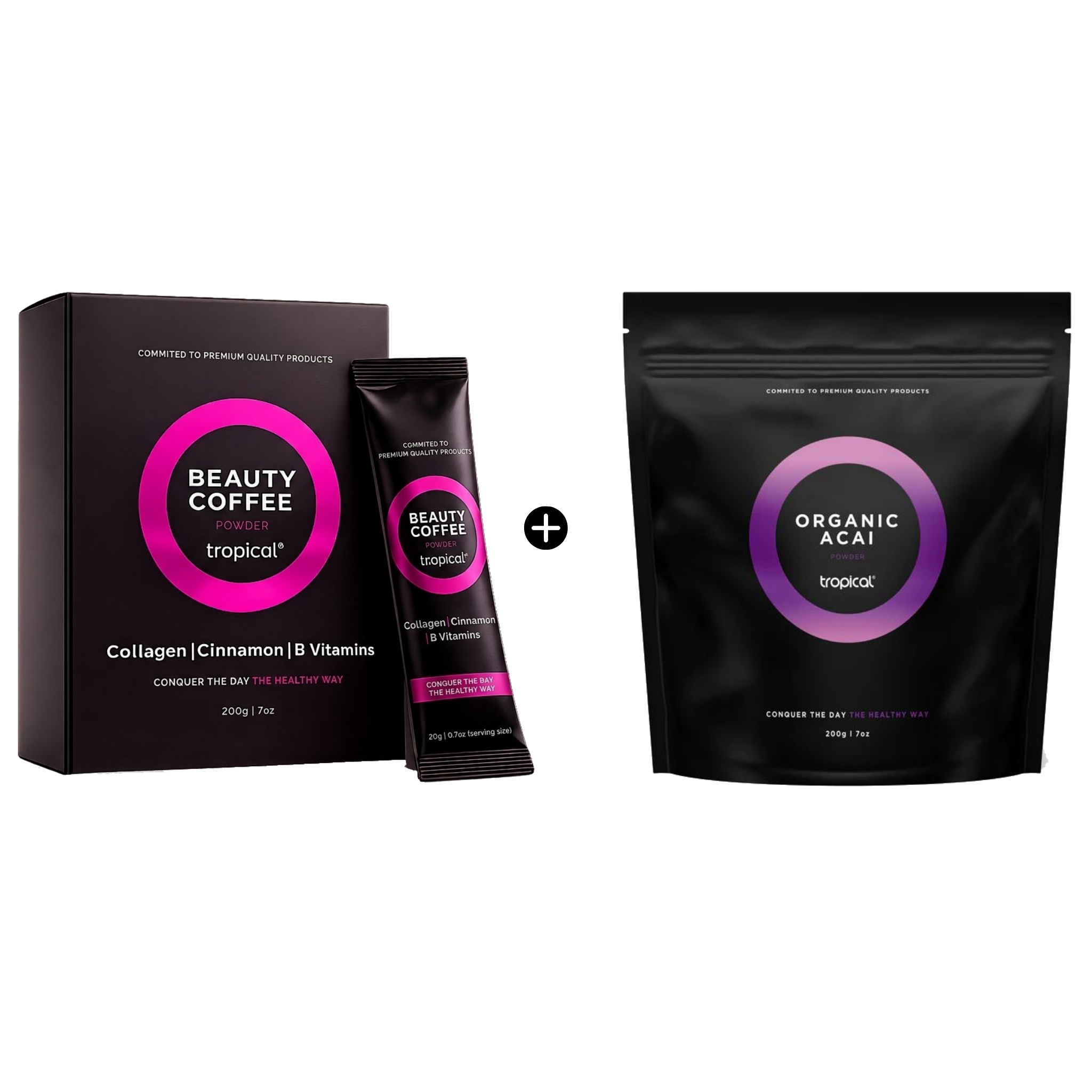 Beauty and antioxidant bundle for healthy skin and daily wellness.