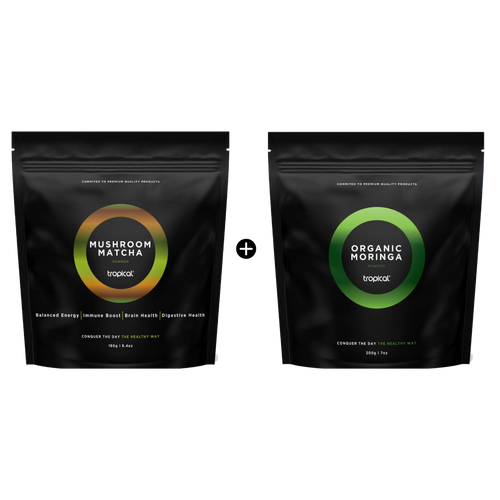Tropical wellness bundle for energy, focus, and daily nutrition.