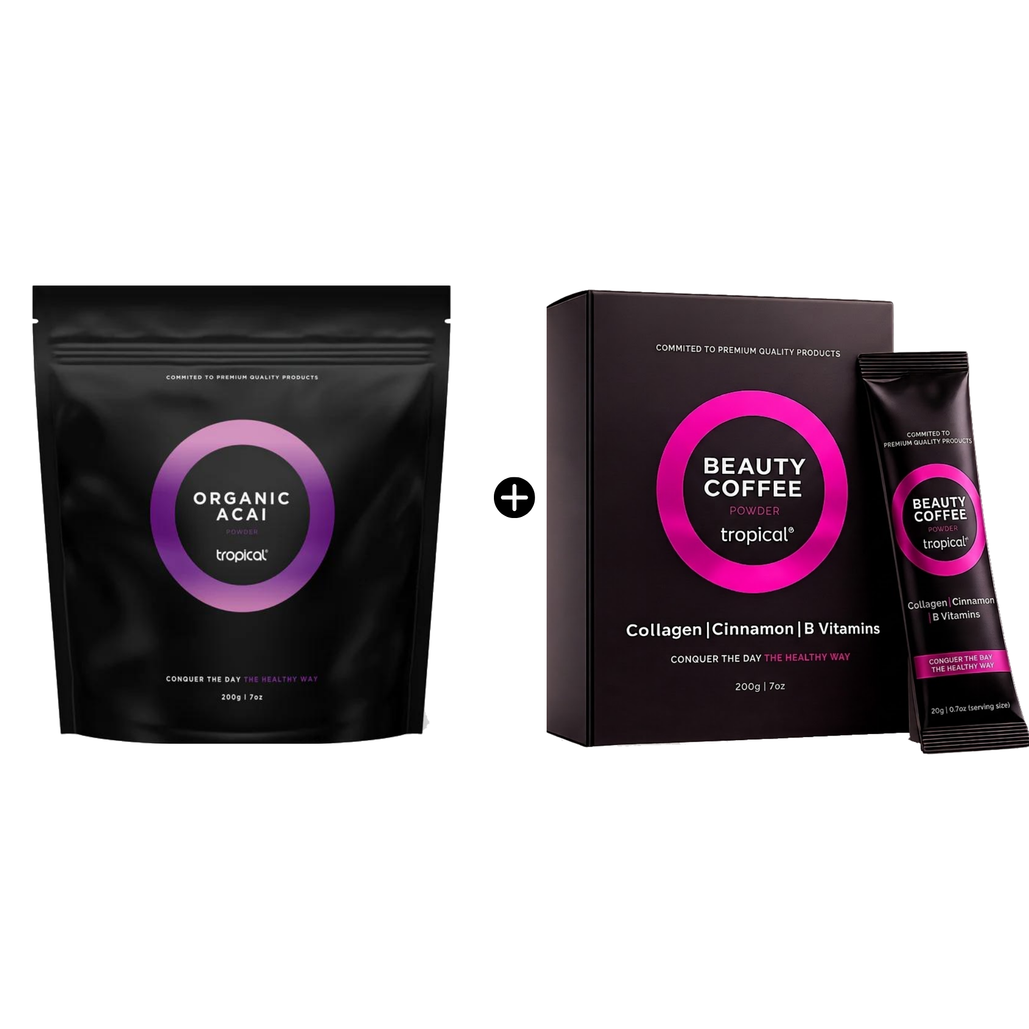 Antioxidant-rich beauty bundle for glowing skin and wellness.