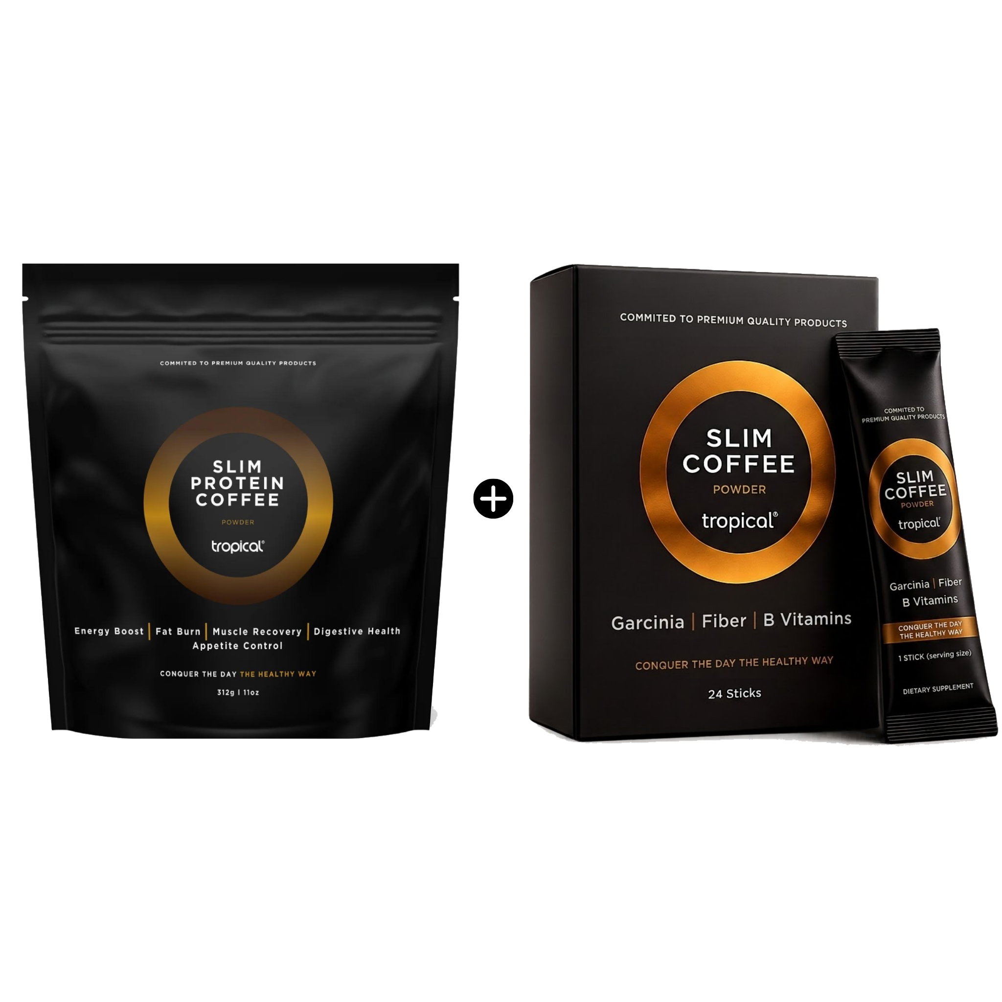 Slim Protein Coffee + Slim Coffee Bundle