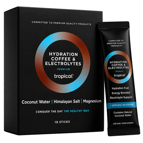 Tropical Hydration Coffee & Electrolytes 18 stickes